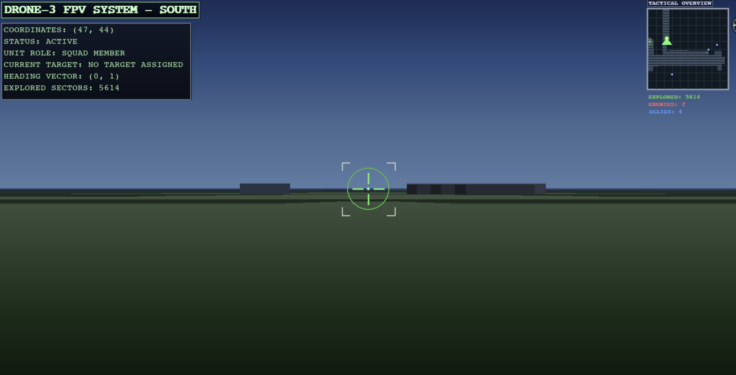 DroneBAT simulation overview